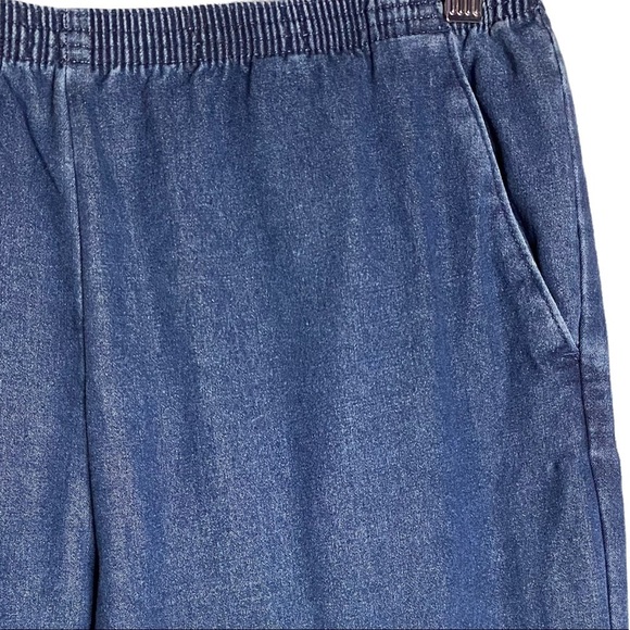 Karen Scott High Rise Straight Leg Jeans Loose Fit Large Petite PL LP - Picture 6 of 13